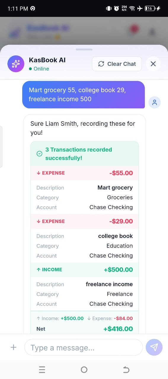 Multi Transaction AI Chat
